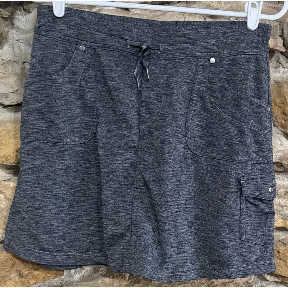 Women’s Kuhl Mova Cargo Skort Hiking Skirt Charcoal Gray Size Small